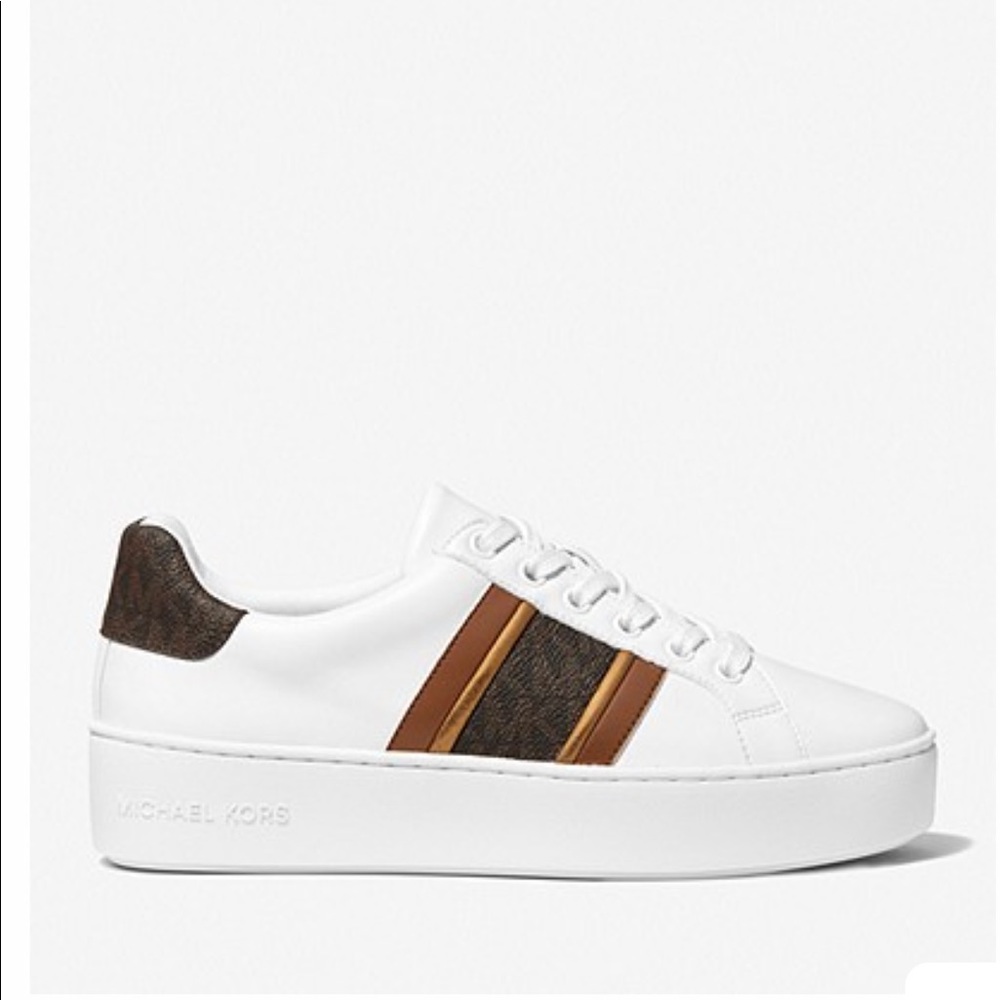 MICHAEL KORS poppy stripe sneakers - Picture 2 of 2